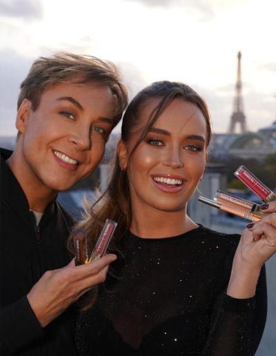 Photographe Paris makeyp beauty lip glow